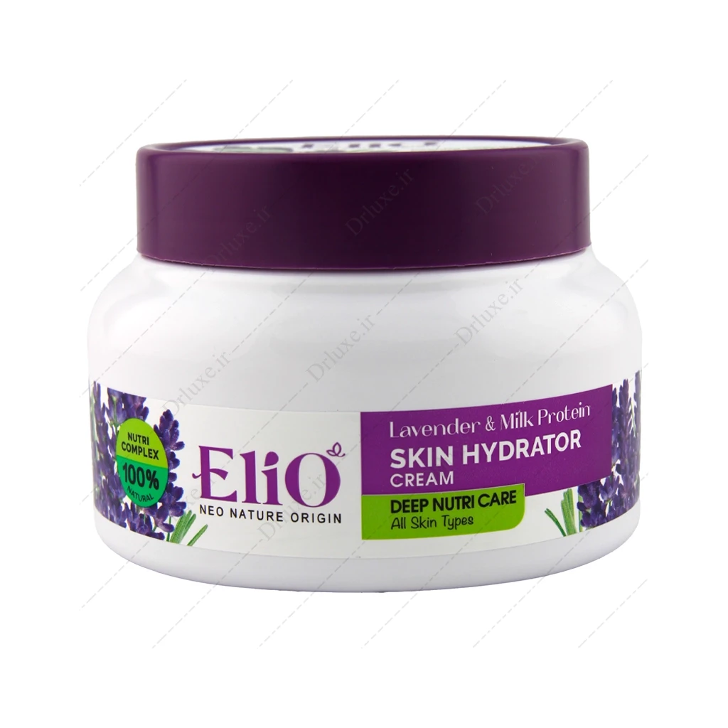 کرم مرطوب کننده کاسه ای اسطوخودوس و شیر الیو 200 میلی‌لیتر